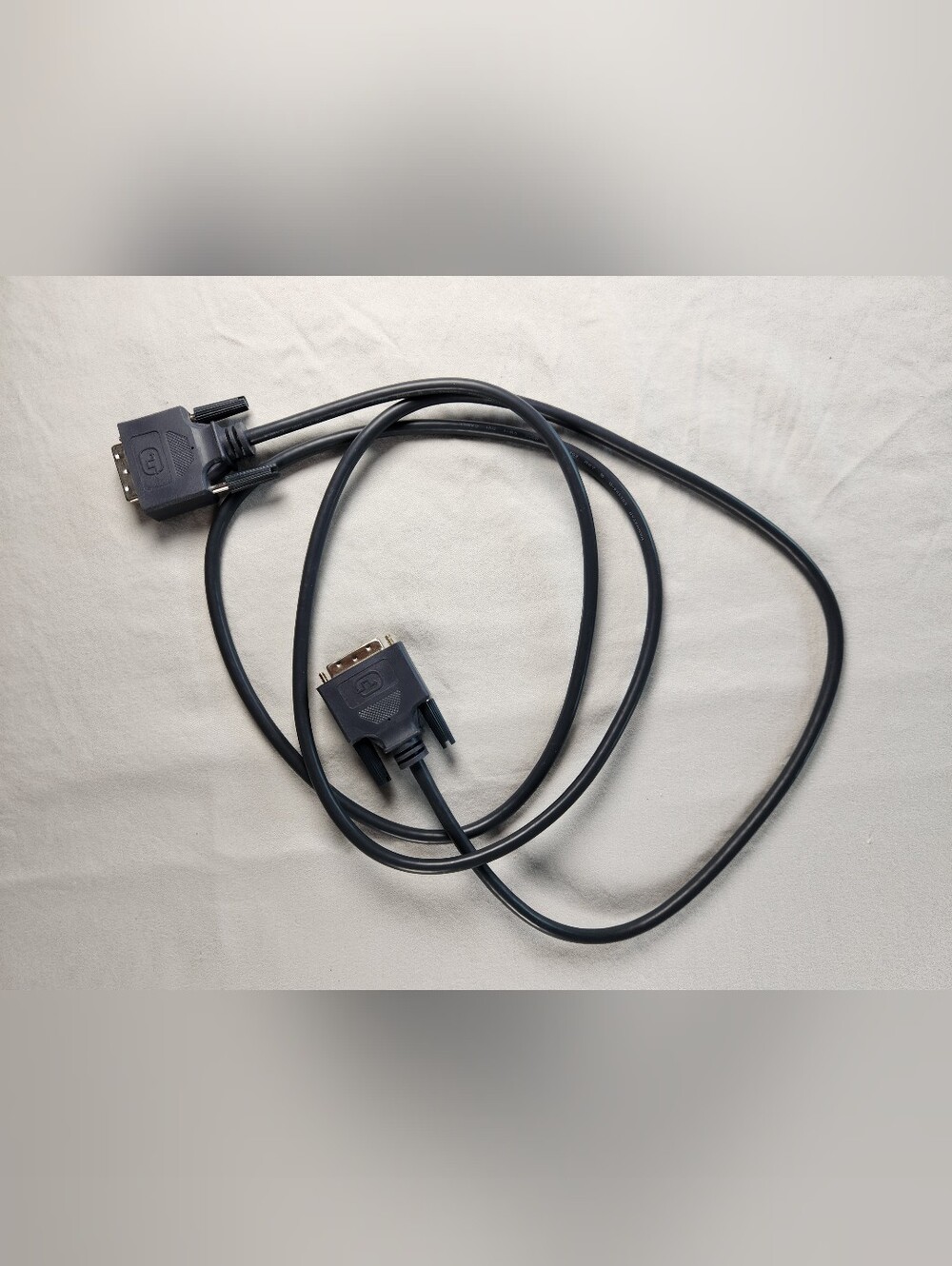 Black DVI Video Cable - Reliable Digital Display Connection